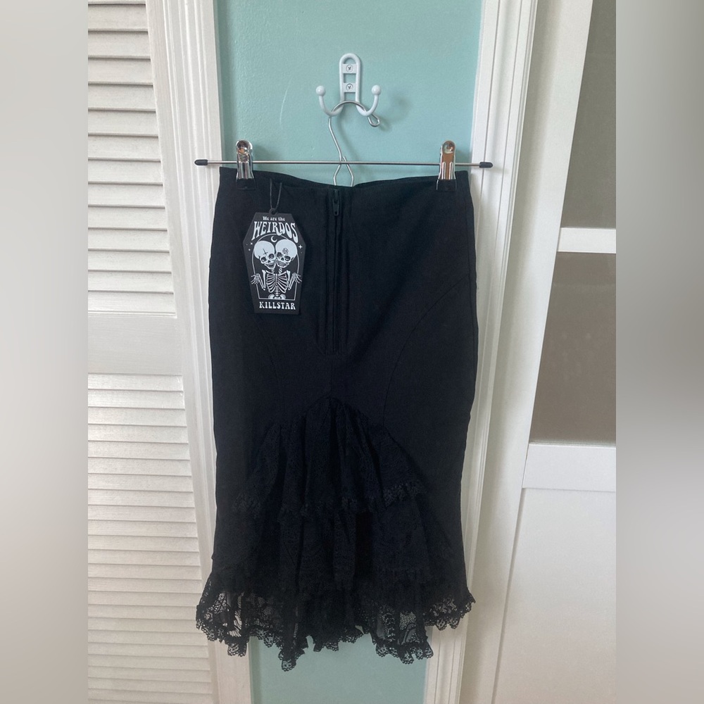 Gothic Mermaid Tail Killstar Skirt (new w/ tags)